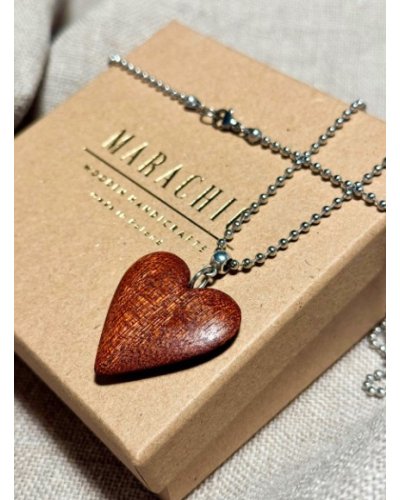 Necklace with a heart