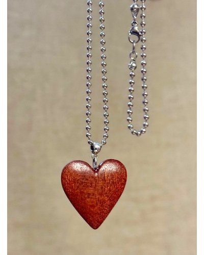 Necklace with a heart