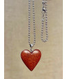 Necklace with a heart