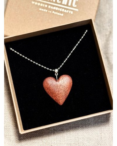 Necklace with a heart