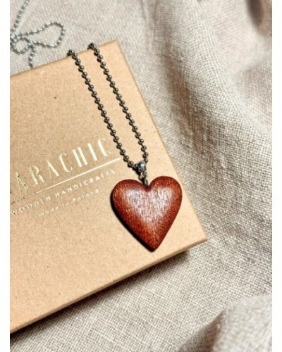 Necklace with a heart
