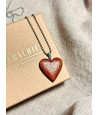 Necklace with a heart
