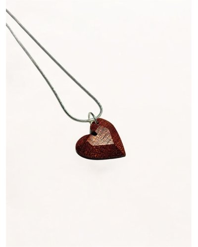 Diamond heart chain