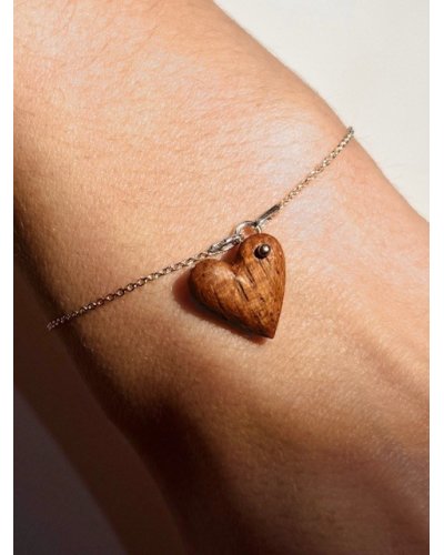 Bransoletka z serduszkiem