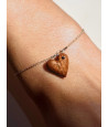 Bransoletka z serduszkiem