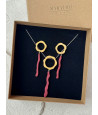 SAMARA Necklace and earrings