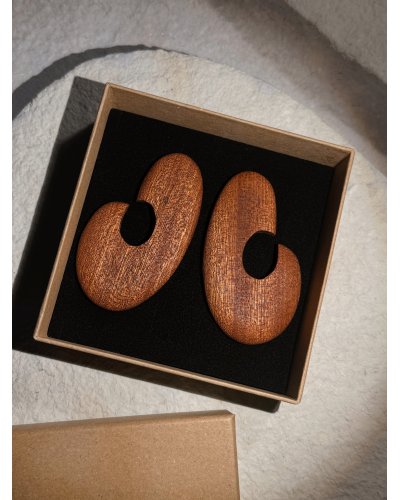 Sapeli Spiral earrings