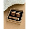 Wooden tie clip and cufflinks. A gift for him!