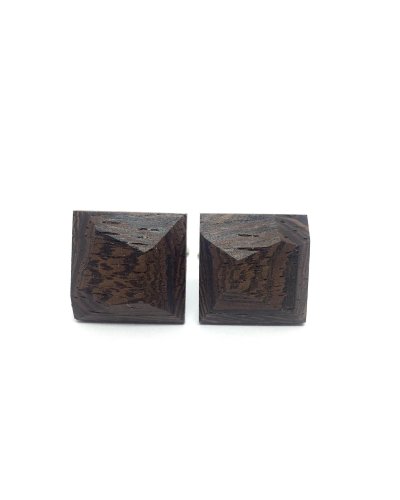 Wooden cufflinks
