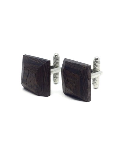 Wooden cufflinks