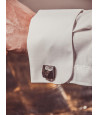 Wooden cufflinks