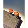 Wooden cufflinks SAPELI UNIQUE