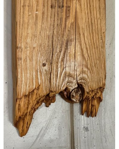 Wieszak ścienny rustykalny ze starego drewna | Metalowe poroże | Loft, Modern Rustic | Rękodzieło z odzysku