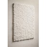 3D White Textured Painting. Abstract Wall Art.(Alternatywnie: Black 3D Textured Artwork. Abstract Wall Decor.)