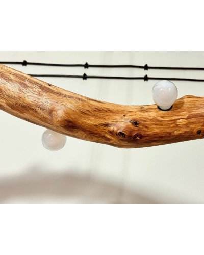 Lampa wisząca z naturalnego drewna | UNIKAT | Lampa z gałęzi