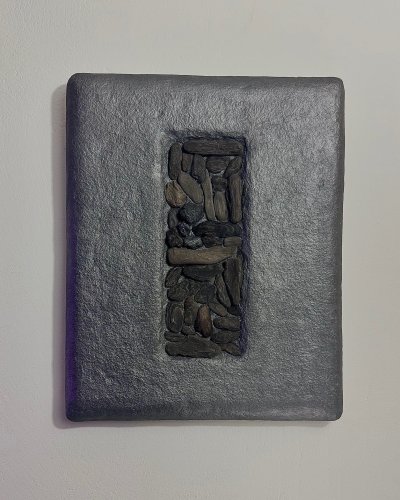 Textured Wall Art “Somewhere In Between II” | Original Structural Artwork