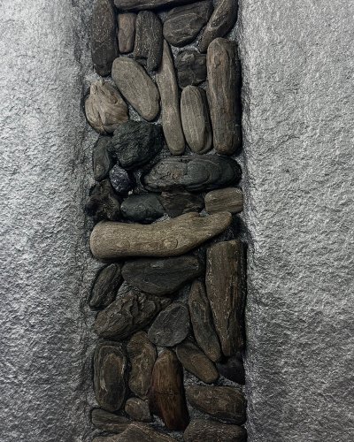 Textured Wall Art “Somewhere In Between II” | Original Structural Artwork