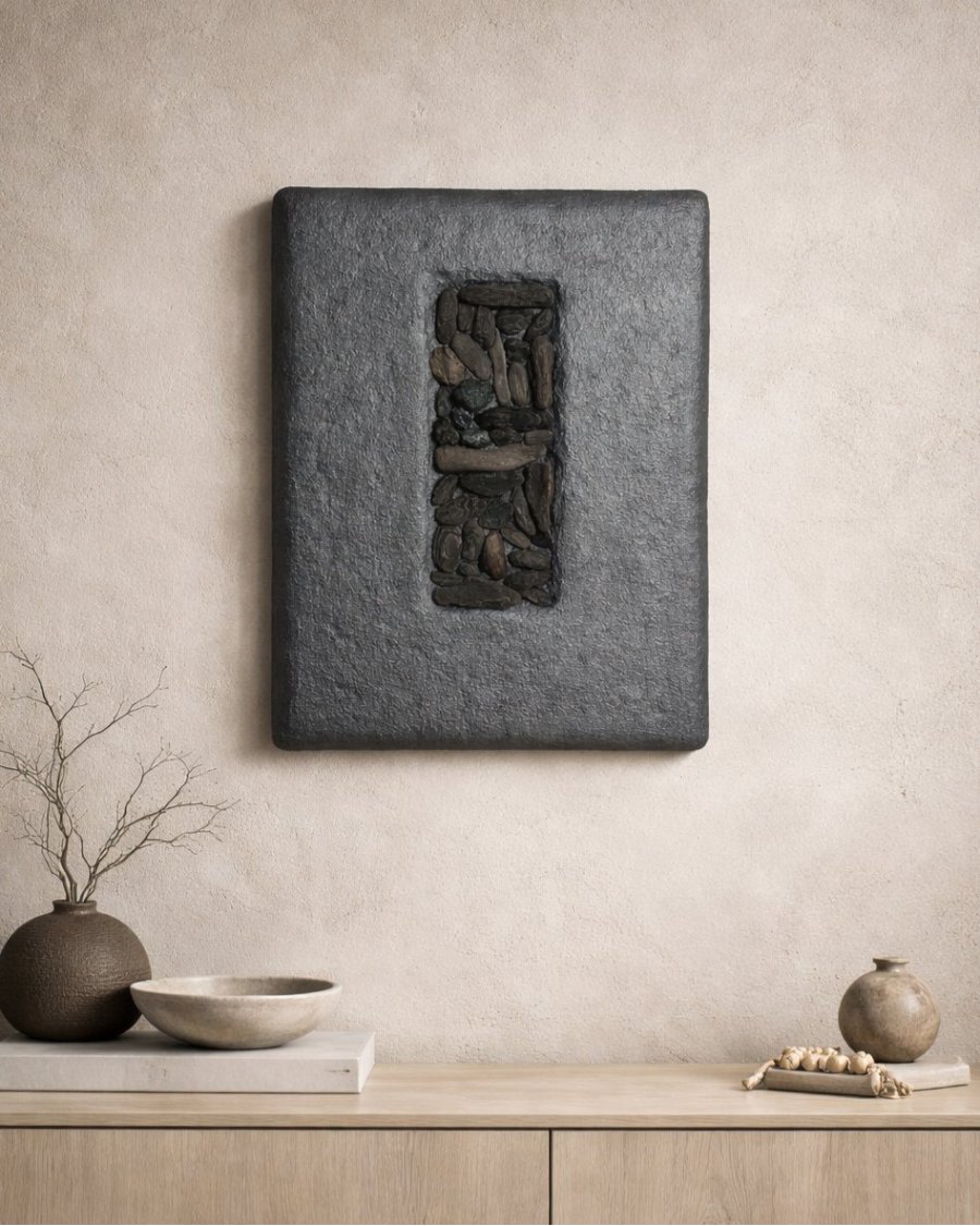 Structural wall art „Somewhere In Between I”