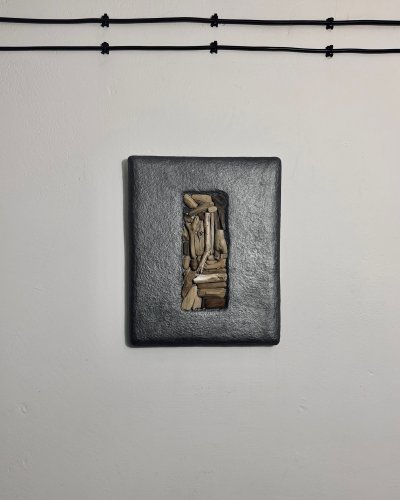 Textured Wall Art “Somewhere In Between I” | Original Structural Artwork