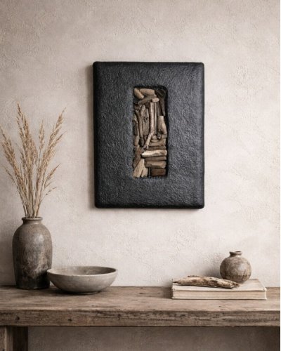 Structural wall art „Somewhere In Between II”