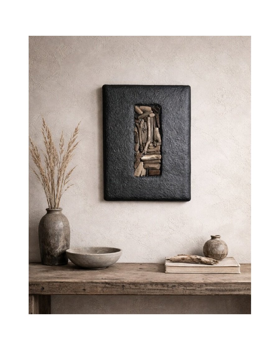 Structural wall art „Somewhere In Between II”