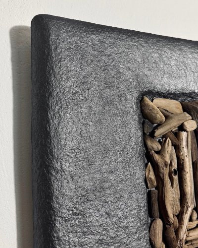 Textured Wall Art “Somewhere In Between I” | Original Structural Artwork