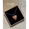 Dog tag with a heart. A beautiful gift for Valentine's Day