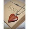 Dog tag with a heart. A beautiful gift for Valentine's Day