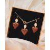 Love jewelry set | Wooden crafts | Perfect Love Gift