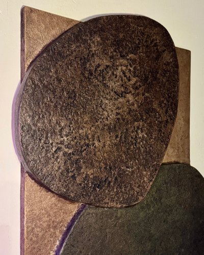 Wabi-Sabi Structural Wall Art – Relational Forms – Japandi Relief