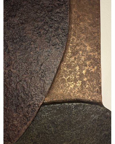 Wabi-Sabi Structural Wall Art – Relational Forms – Japandi Relief