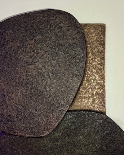 Obraz Strukturalny Wabi Sabi Duży format 60x80 – Japandi styl / Relief