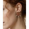 GROUNDING Wooden Earrings | Minimalist Handmade Jewelry