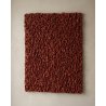 Large red structurall wall Art MARACHIC Studio