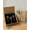 SAMARA wooden jewelry set in gift box – ready for anniversary gift