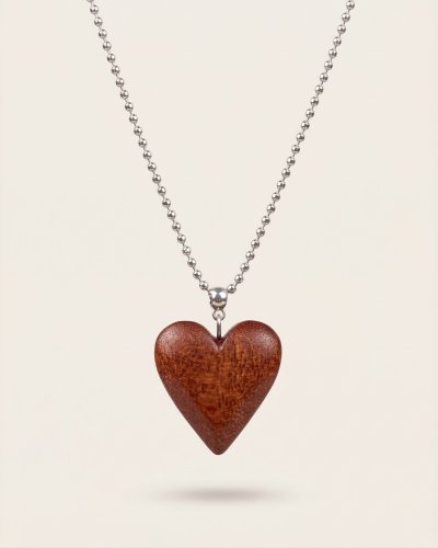 Dog tag with a heart. A beautiful gift for Valentine's Day
