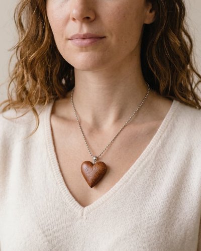 Dog tag with a heart. A beautiful gift for Valentine's Day