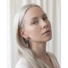 SUMI II Ombre Wood Earrings | Minimalist Japandi Jewelry