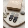 SHIBUI Charred Wooden Earrings – Minimalist Drop Earrings | Marachic