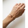 Wooden heart bracelet | Anniversary gift for wife